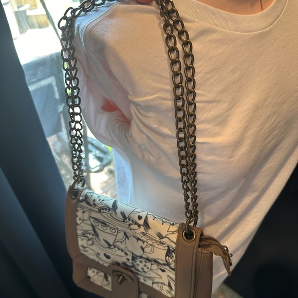 Yumi Purse Chain Strap Tea Cup Coffee Mug Bag Shoulder Crossbody - Picture 14 of 15